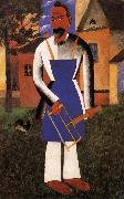 Kasimir Malevich Holidayer oil on canvas